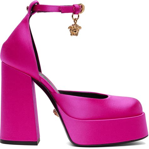 scarpe versace rosa|versace shoes uk.